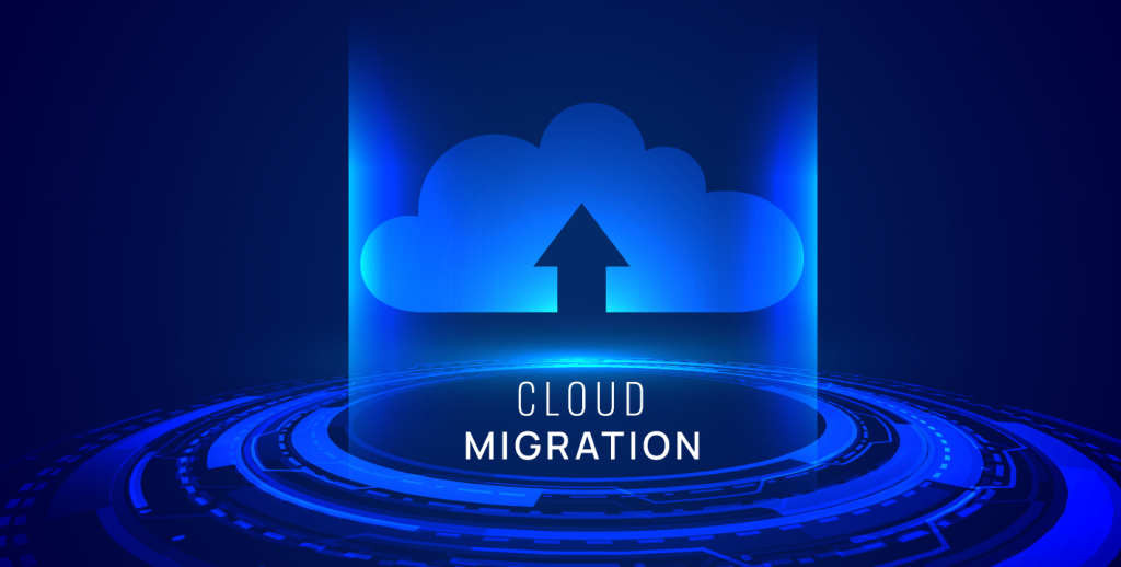 Cloud-to-Cloud Migration architecture with data transfer