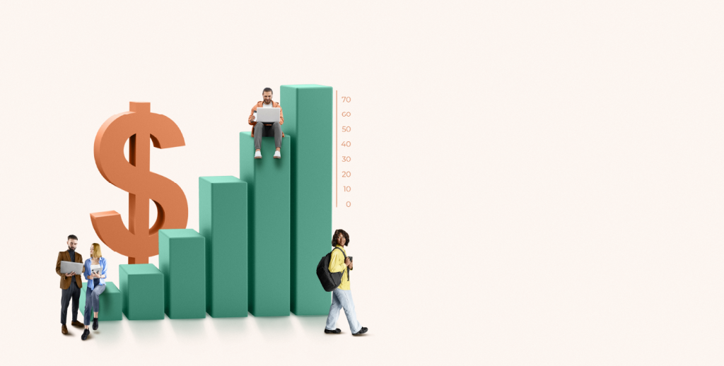Financial professionals analyzing cloud cost and AWS migration growth strategies