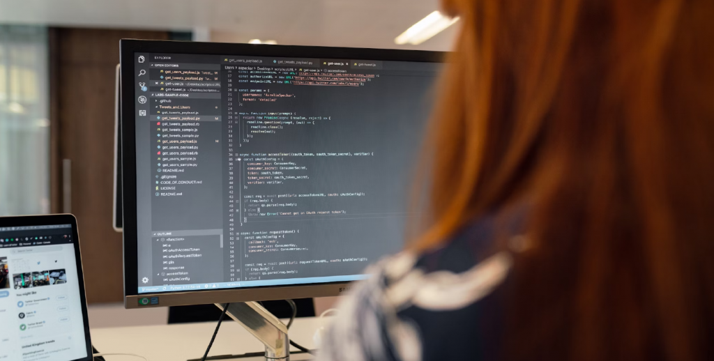IT integration in action as developer configures enterprise systems