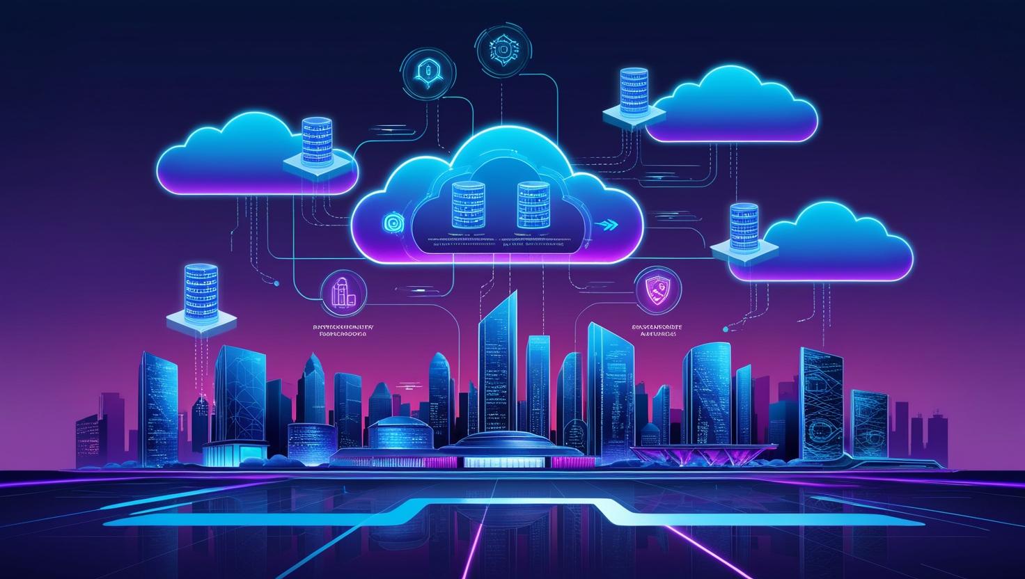 this is image is showing "cloud modernization and Fintech"