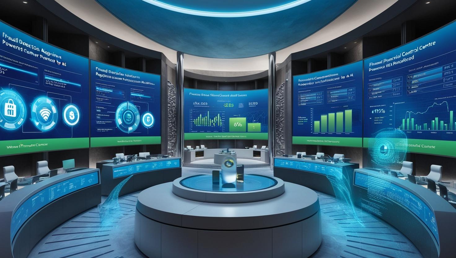 Risk management dashboard powered by AWS AI in a control center