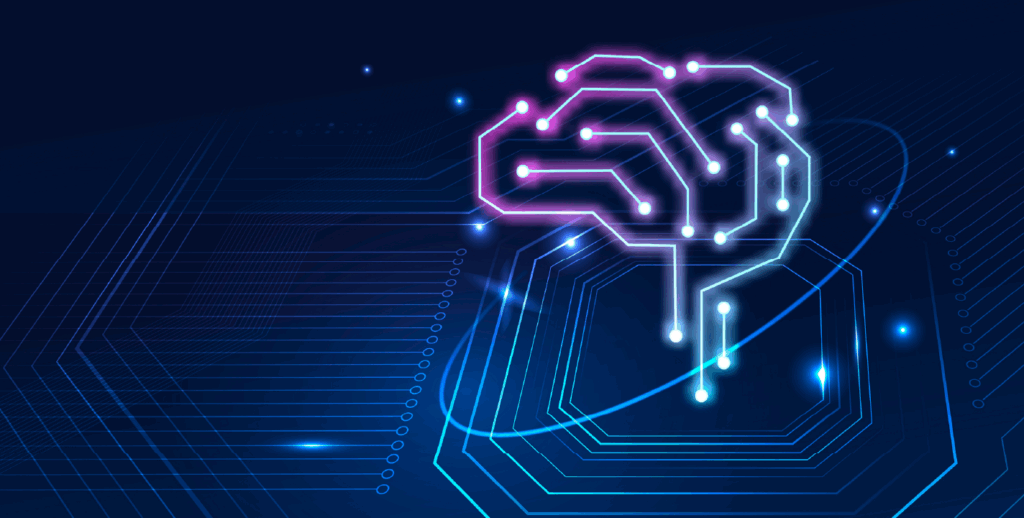 AWS Generative AI and serverless solutions visualizing intelligent cloud architecture